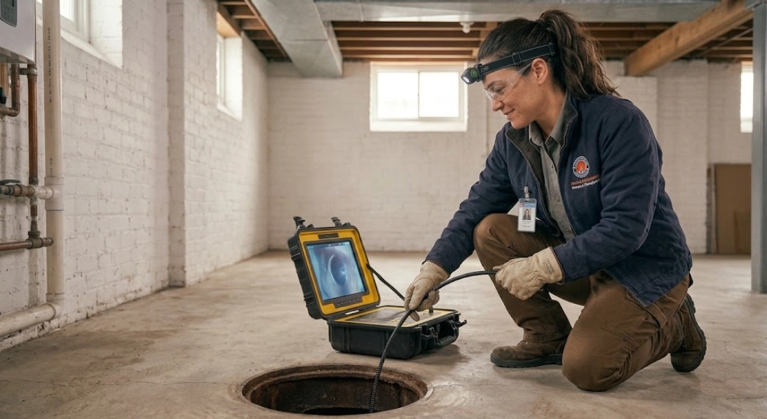 High definition sewer camera inspection and lateral line diagnostic in Jamaica Queens