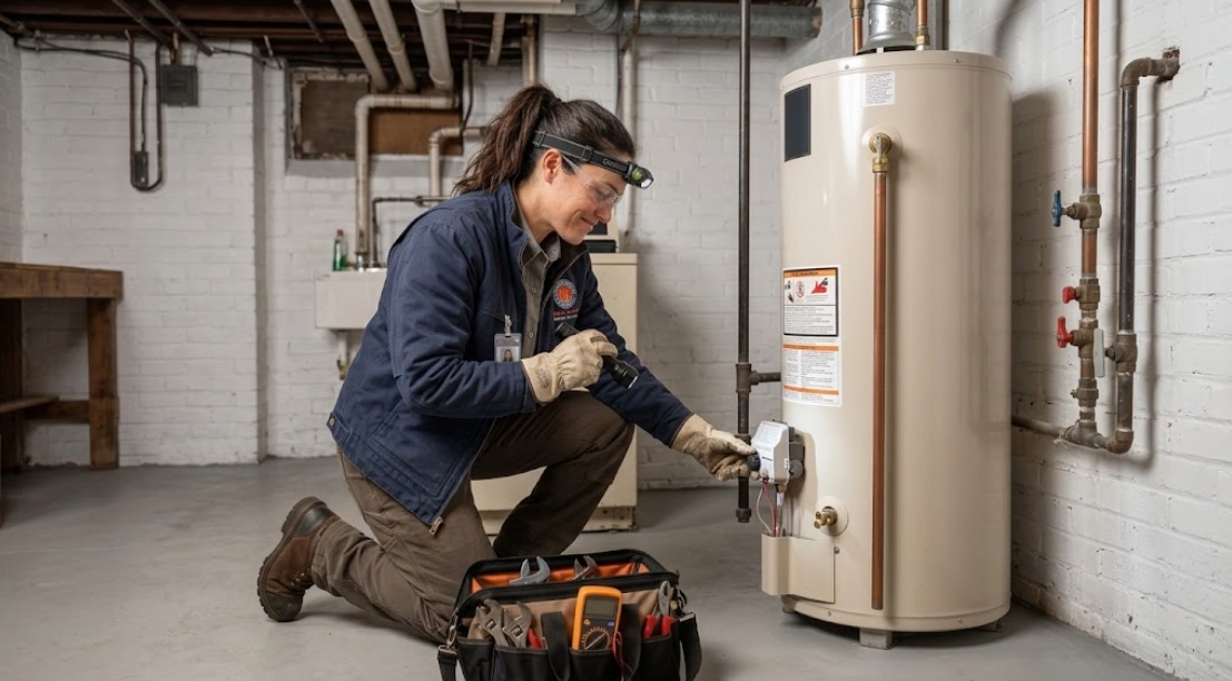 Water heater repair in Jamaica Queens for gas and electric storage tanks
